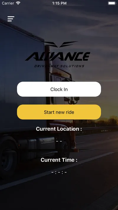 Truck Tracking screenshot 1