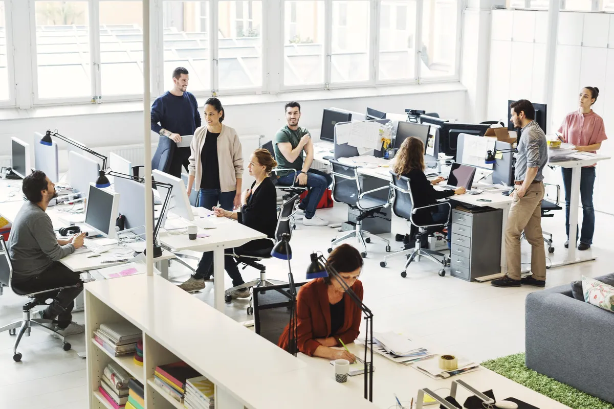 The Define Solutions studio at work
