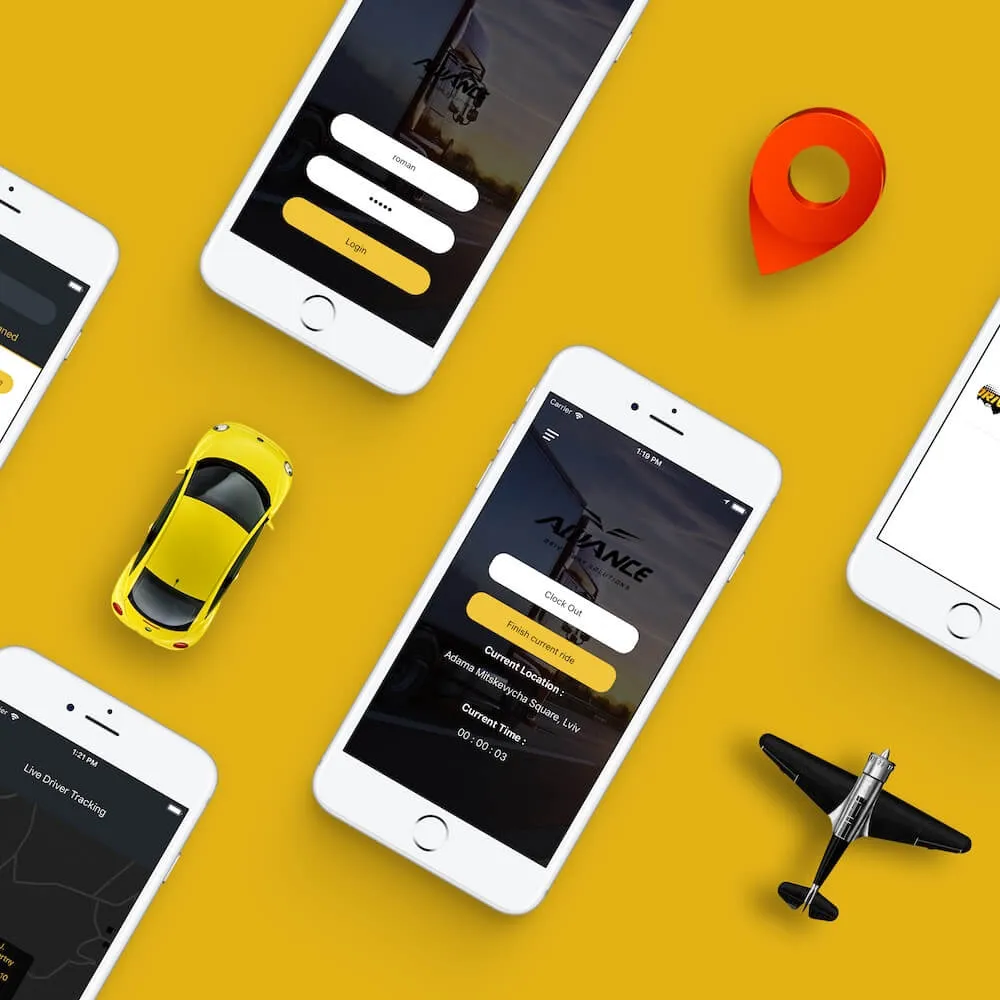 Truck Tracking — Real-time fleet tracking